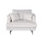 Fåtölj Venture Home Sofia Manchester Beige Sittbredd 106 cm