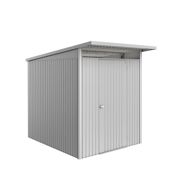 Redskapsbod Biohort Avantgarde Eco A2 Metallic Silver Standarddörr