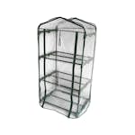 Växthus Plast Home it Mini Drivhus med 3 Hyllor,124 cm
