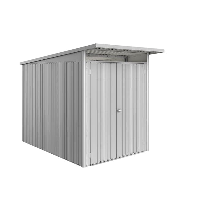 Redskapsbod Biohort Avantgarde Eco A3 Metallic Silver Dubbeldörr