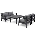 Loungegrupp Hillerstorp Stoltö 4-sits med Dynor