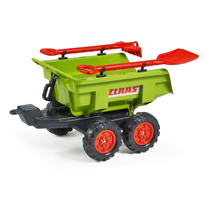 Sparkbil FALK Vagn med tipp, kratta och skyffel Claas