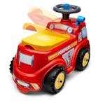 Sparkbil FALK Brandbil ride-on med förvaringsutrymme, ratt och tuta