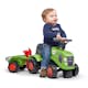 Sparkbil FALK Traktor med trailer, kratta och skyffel Baby Claas