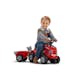 Sparkbil FALK Traktor m. trailer, kratta och skyffel Baby Massey Ferguson