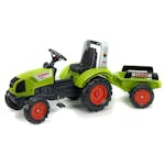 Trampbil FALK Traktor med vagn Claas 808-123