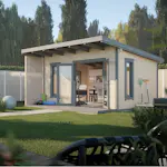 Trädgårdshus Palmako Grace 15,4 m2