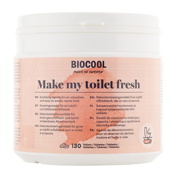 Rengöringsmedel Biocool Fresh Toilet Tank 125 Tabs
