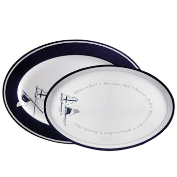 Serveringsfat Marine Business 30x22/35x25 cm 2 st