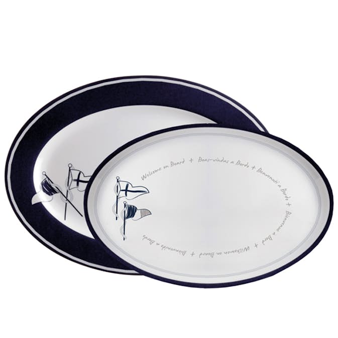 Serveringsfat Marine Business 30x22/35x25 cm 2 st