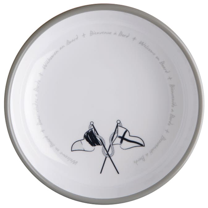 Djup tallrik Marine Business Ø18 cm 6 st