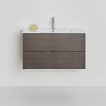 Tvättställsskåp Hafa Go 2 Lådor Ek