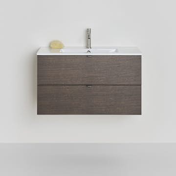 Tvättställsskåp Hafa Go 2 Lådor Ek