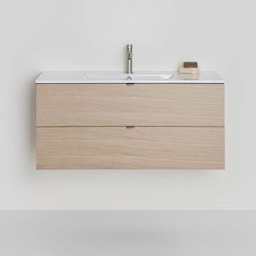 Tvättställsskåp Hafa Go 2 Lådor Ek