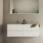 Tvättställsskåp Hafa Go 2x2 Lådor med Tvättställ