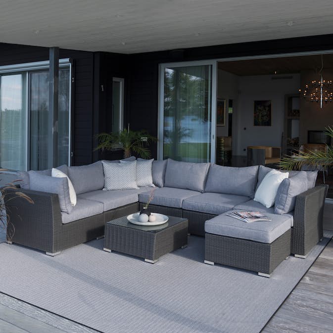 Loungegrupp Hillerstorp Madison 6-sits