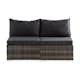 Loungesoffa Comfort Garden Wisconsin utan Armstöd 2-sits Utomhus