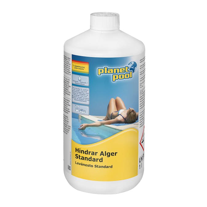 Algmedel Planet Pool Hindrar Alger Standard 1 L