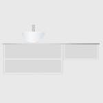 Tvättställsskåp Hafa Edge 1000 med Sidomodul 600