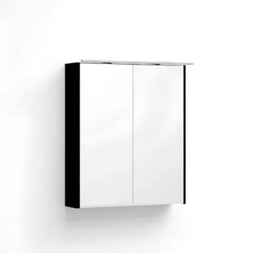 Spegelskåp Macro Design Heart med Rampbelysning