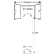 T-adapter Barka 1 1/4"