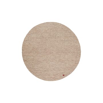 Handvävd Matta KM Carpets Torekov Rund Ull