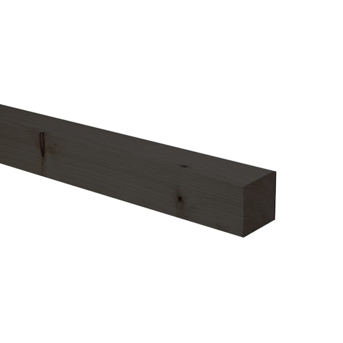 Staketstolpe Hortus NTR-A Svart 90x90x2400 mm Outlet