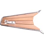 Peke 1852 Teak Med Ankarrulle 115x52 cm