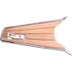 Peke 1852 Teak Med Ankarrulle 115x52 cm