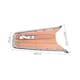 Peke 1852 Teak Med Ankarrulle 140x52 cm