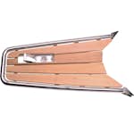 Peke 1852 Teak Med Ankarrulle 140x52 cm