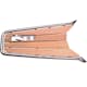 Peke 1852 Teak Med Ankarrulle 140x52 cm