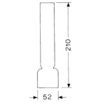 Lampglas Den Haan Dhr 14 X 210 Mm