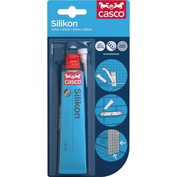 Silikon Casco Vit 40 ml tub