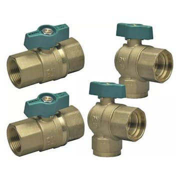 Avstängningsventil Uponor Vario B Vinkel 90° WGF