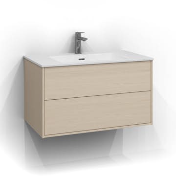 Tvättställsskåp Svedbergs Epos 80x45 med 2 Lådor