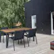 Trädgårdsgrupp Cinas Mood Extreme Teak med 4 Stolar