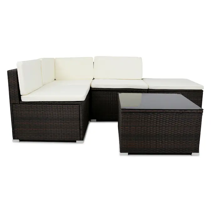 Loungeset Lyfco Kungshamn Mörkbrun