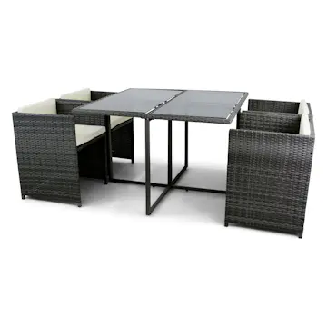 Matgrupp Lyfco Malmön med 4 Stolar