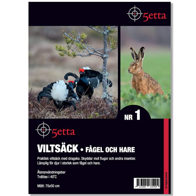 Viltsäck 5etta Hare och Fågel