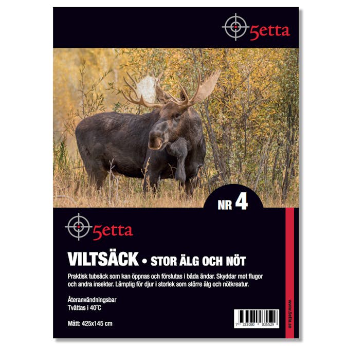 Viltsäck 5etta Stor Älg och Nöt