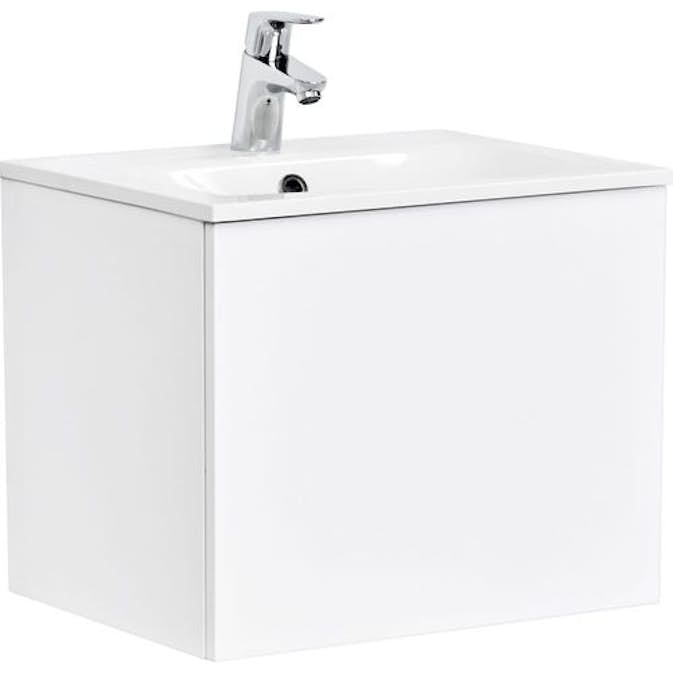 Tvättställsskåp Alterna Ella Kompakt med Ariella Mineralkomposit Tvättställ