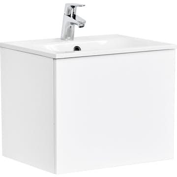 Tvättställsskåp Alterna Ella med Ariella Mineralkomposit Tvättställ