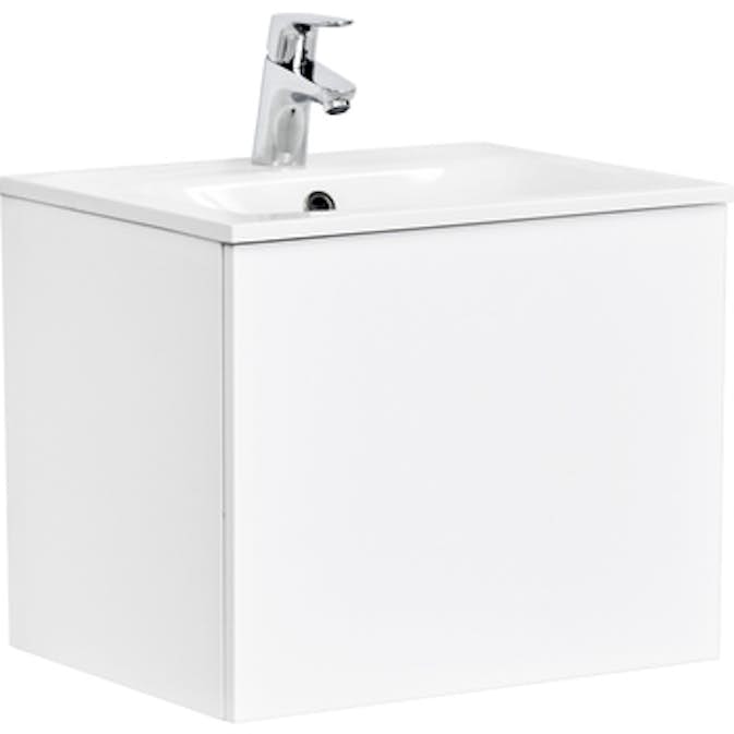 Tvättställsskåp Alterna Ella med Ariella Mineralkomposit Tvättställ