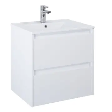 Tvättställsskåp Alterna Luxor med Porslin Tvättställ