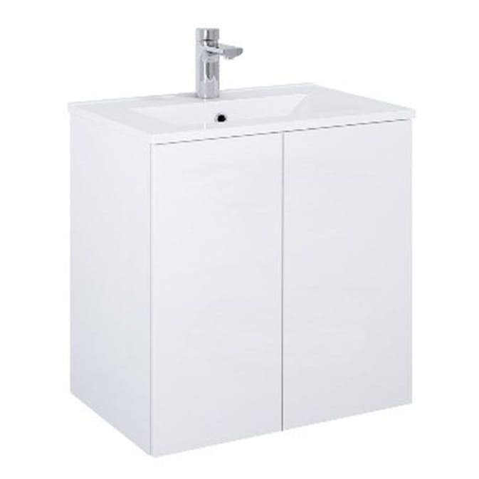 Tvättställsskåp Alterna Isella Lucka med Ariella Mineralkomposit Tvättställ