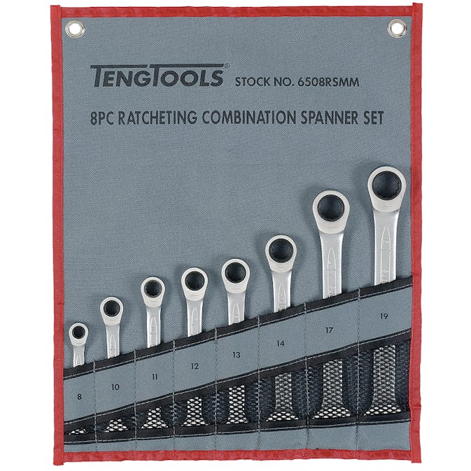 U-ringspärrnyckelsats Teng Tools 6508RSMM