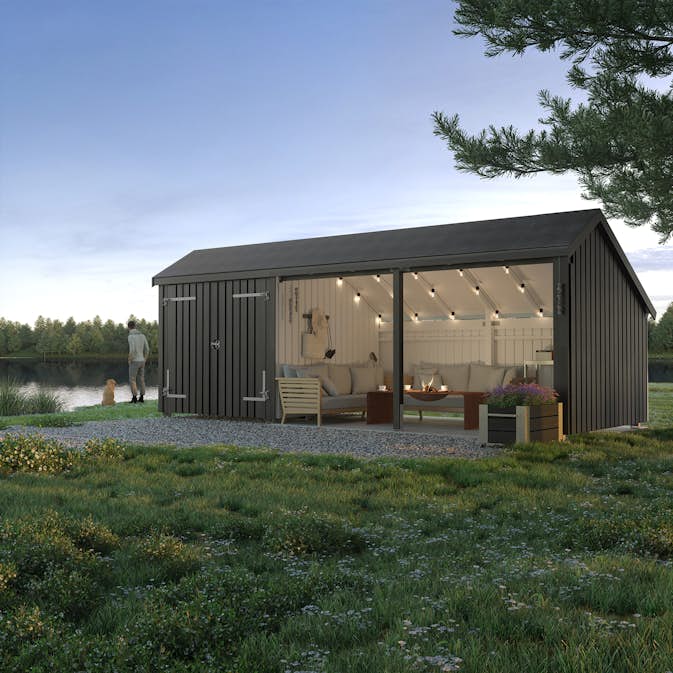 Bod PLUS Multi Trädgårdshus 10,5 m²