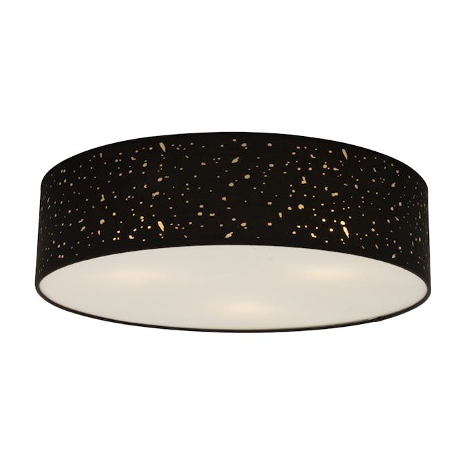 Plafond Aneta Starry 58 cm Svart