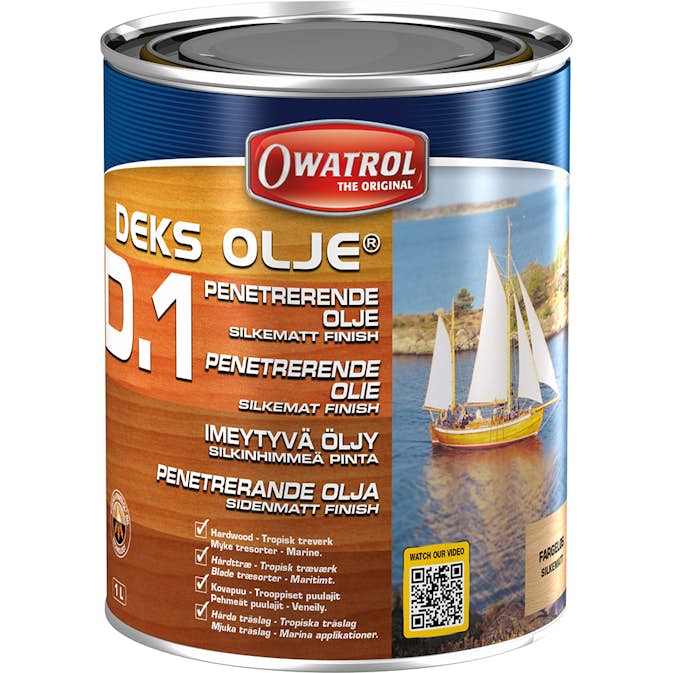 Träolja Marine Owatrol D1